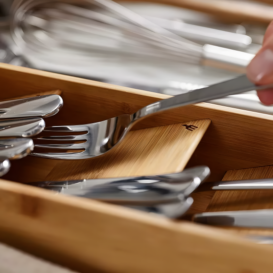 Wooden Spoon Organizer